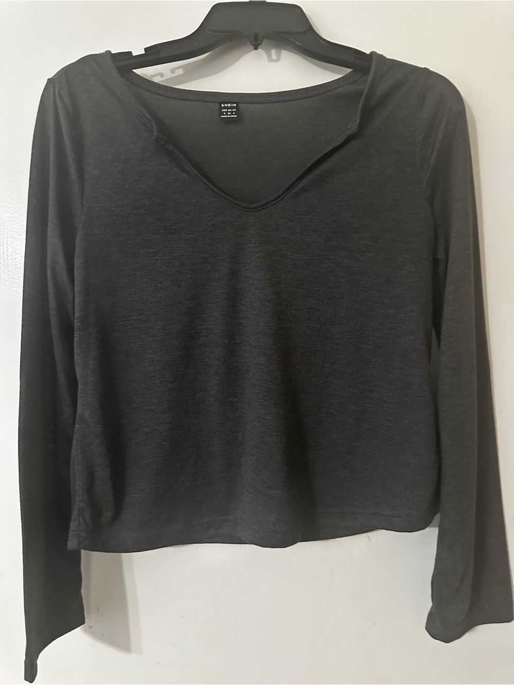 Women’s SHEIN Long Sleeve V-Neck Top